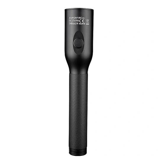 SUPERFIRE Nueva linterna LED a prueba de explosiones D6