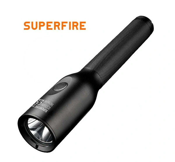 SUPERFIRE Nueva linterna LED a prueba de explosiones D6