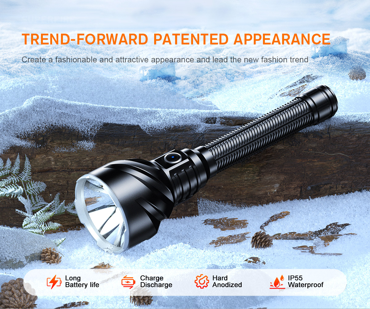 Details of TF02 High-End Long-Range Flashlight Details of TF02 High-End Long-Range Flashlight